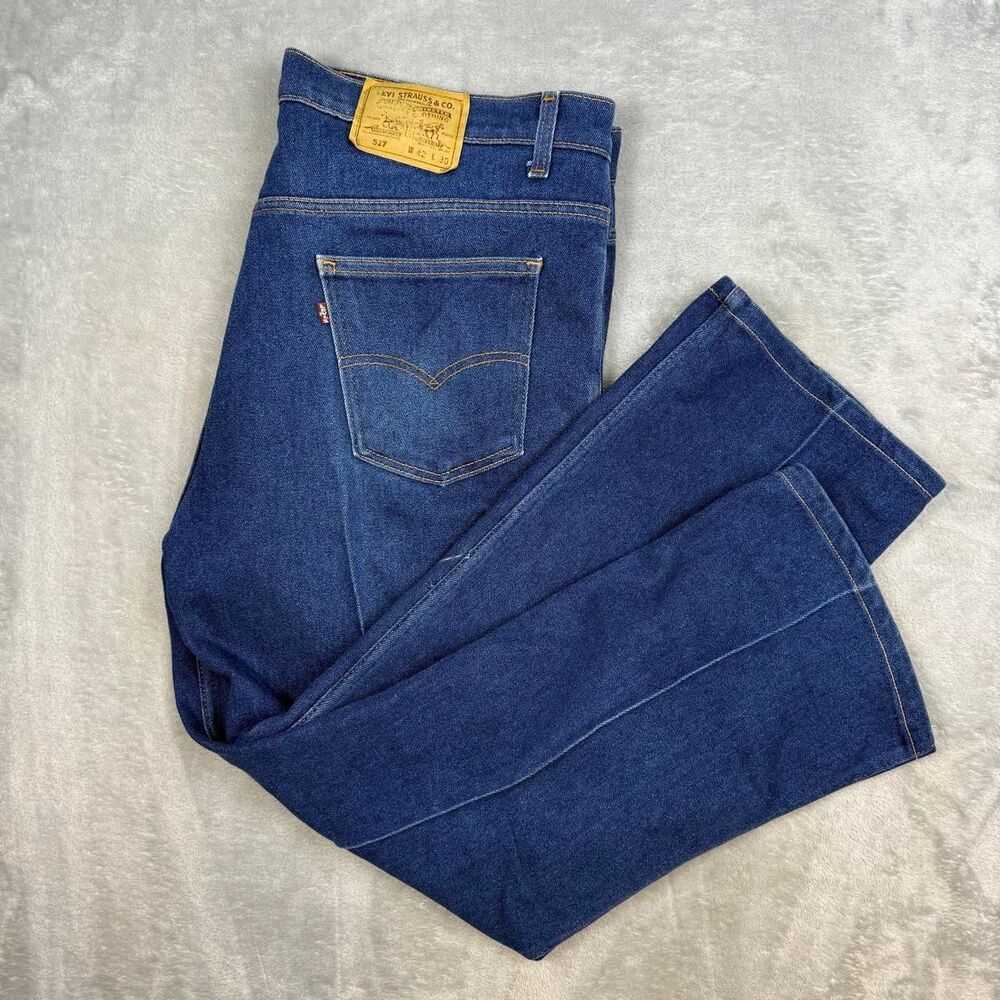 Levi-s Men's Blue and Navy Jeans